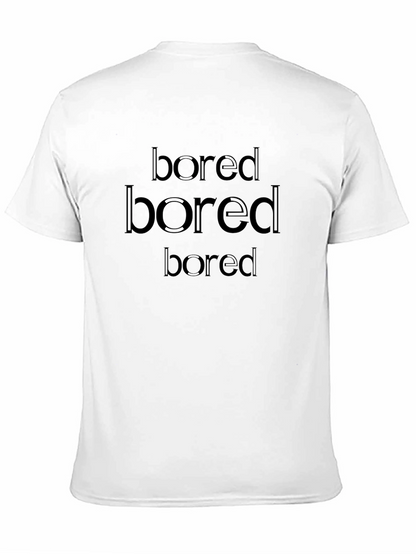 Bored Graphic Tee - Mens Black T-Shirt