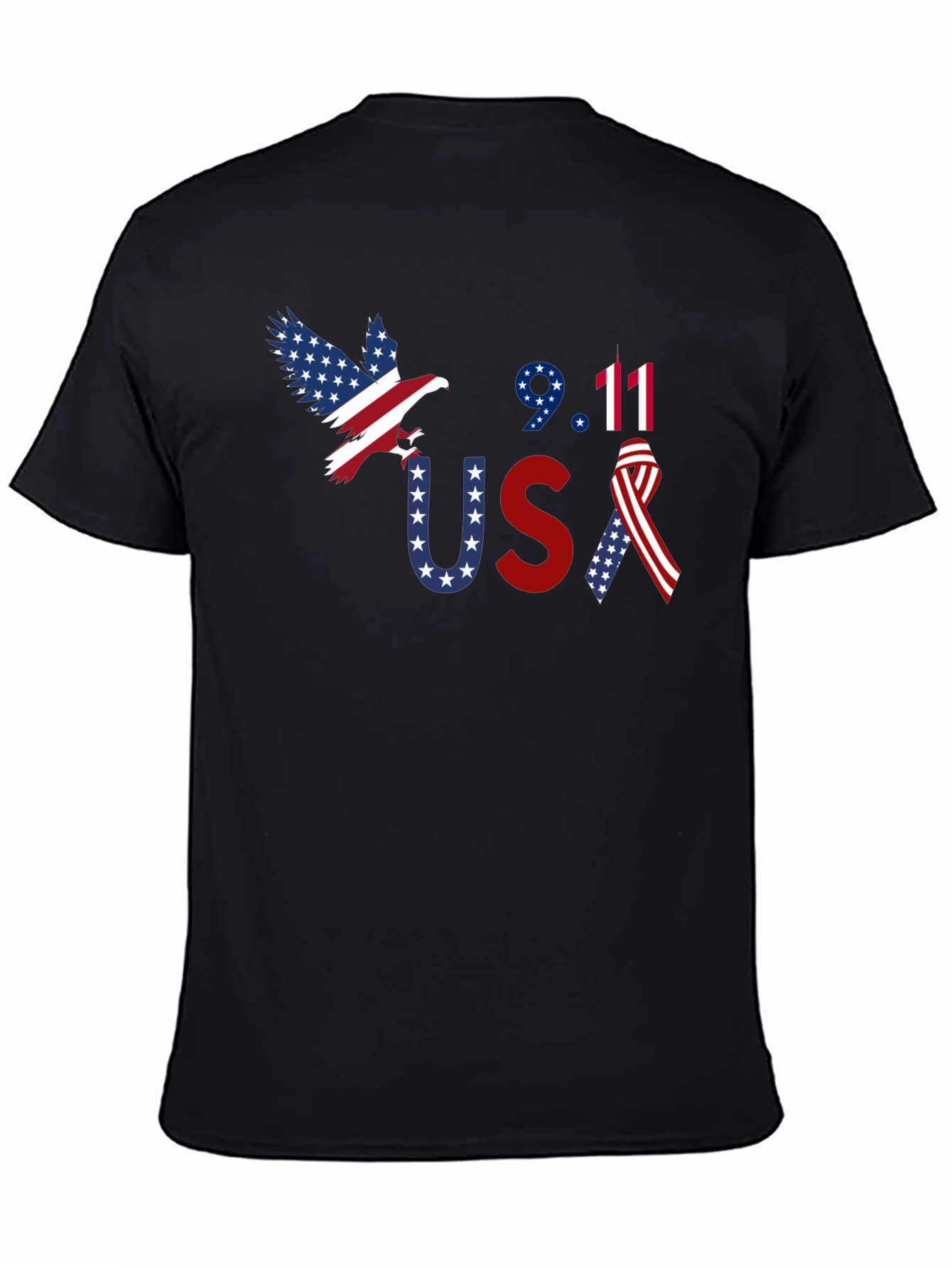 9/11 Patriot USA Graphic T-Shirt
