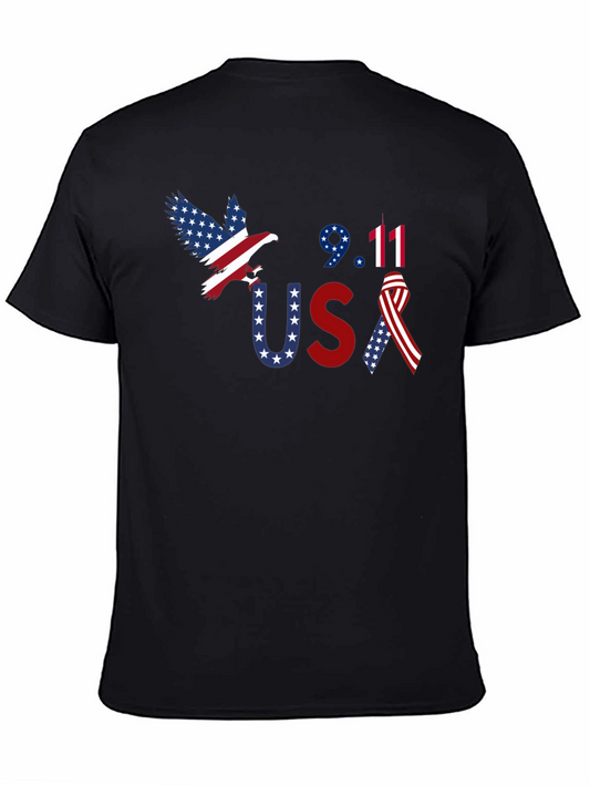 9/11 Patriot USA Graphic T-Shirt
