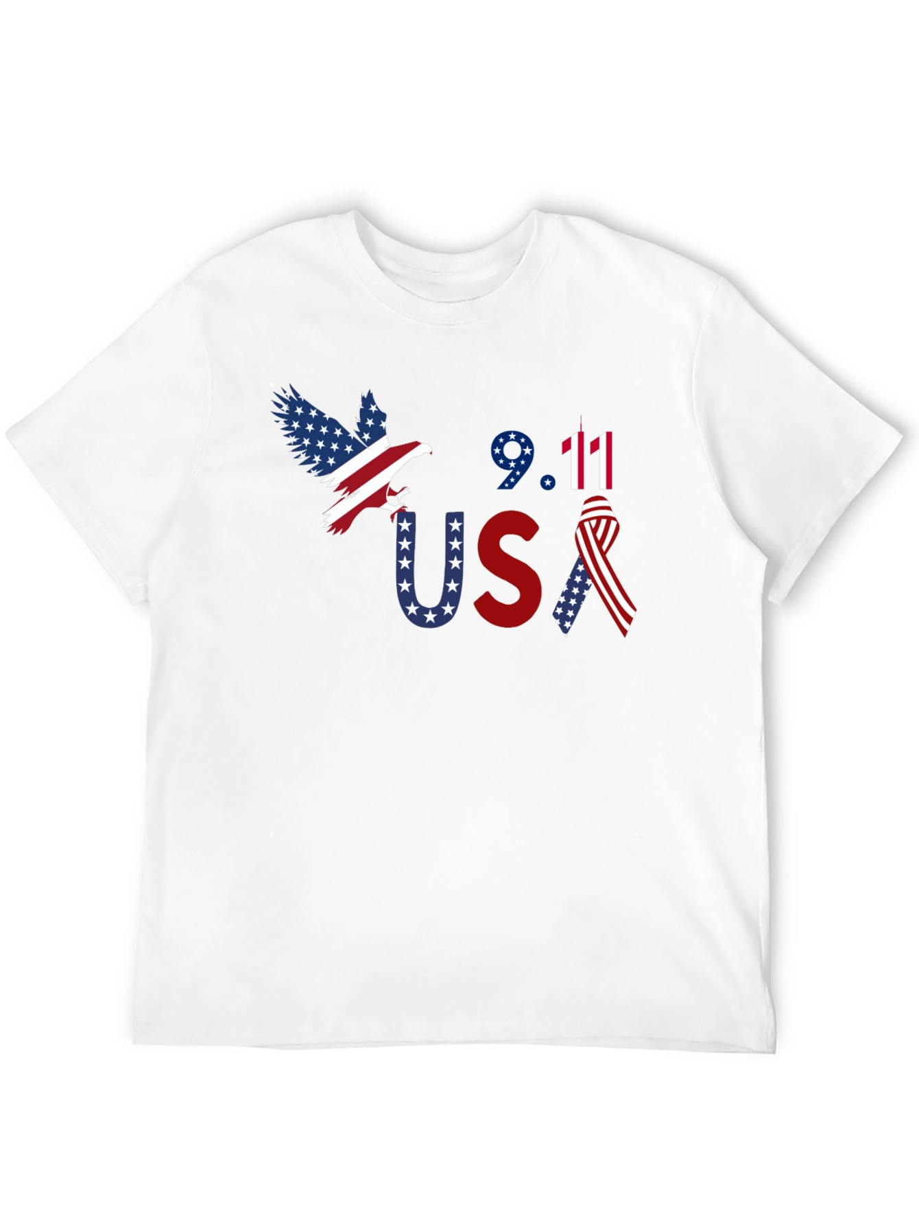 9/11 Patriot USA Graphic T-Shirt