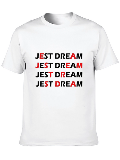 Jest Dream Black Graphic T-Shirt