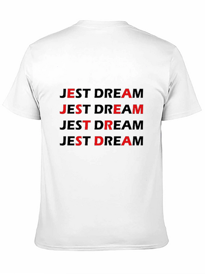 Jest Dream Black Graphic T-Shirt