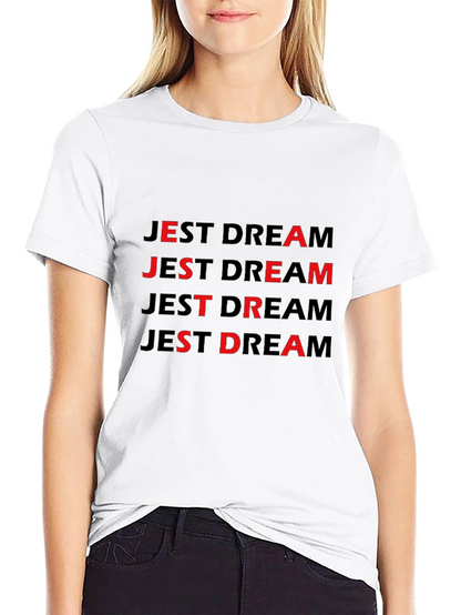 Jest Dream Black Graphic T-Shirt
