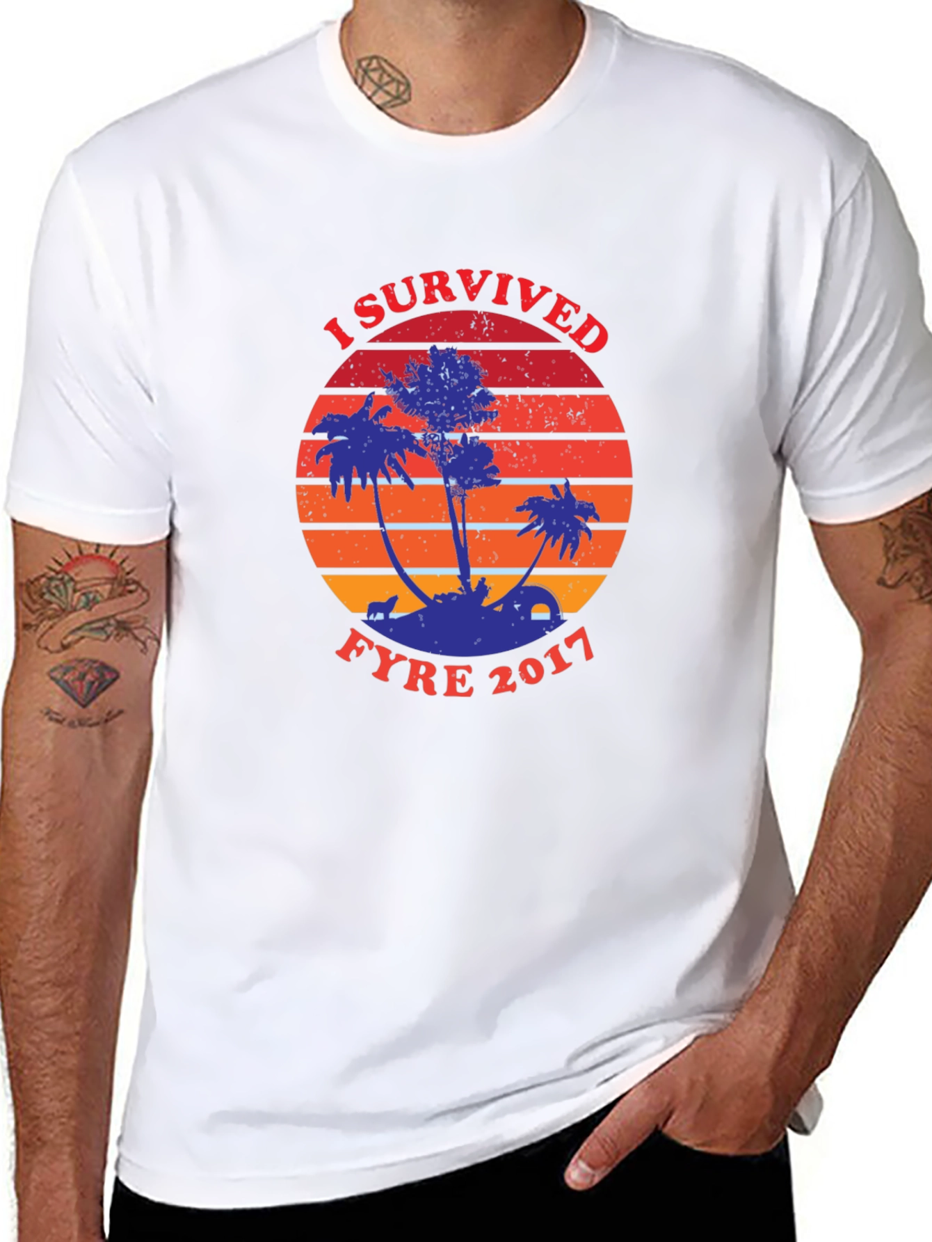 I Survived Fyre 2017 Graphic Tee