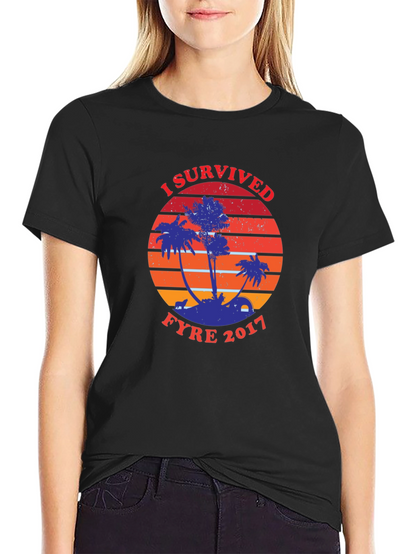 I Survived Fyre 2017 Graphic Tee
