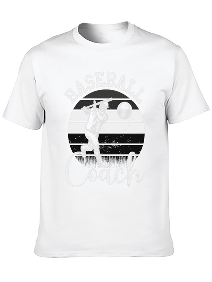 Baseball Coach T-Shirt Retro Design