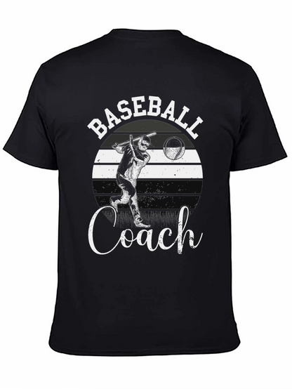Baseball Coach T-Shirt Retro Design