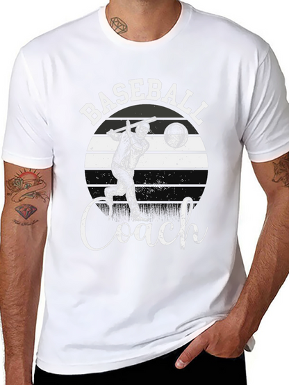 Baseball Coach T-Shirt Retro Design
