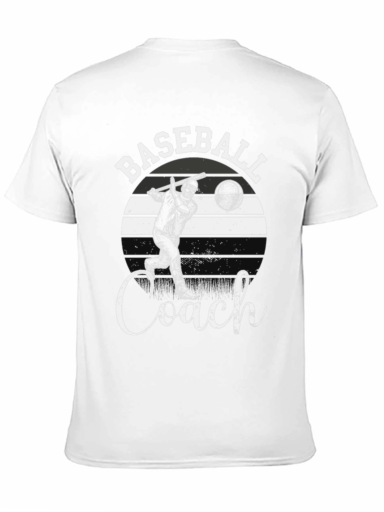 Baseball Coach T-Shirt Retro Design