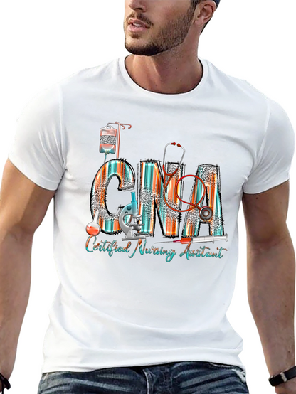 CNA Certified Nursing Assistant Graphic T-Shirt