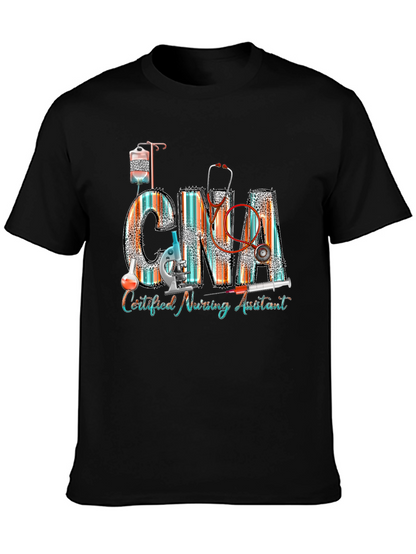 CNA Certified Nursing Assistant Graphic T-Shirt