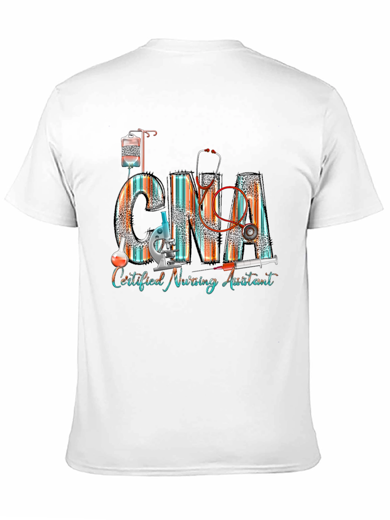 CNA Certified Nursing Assistant Graphic T-Shirt