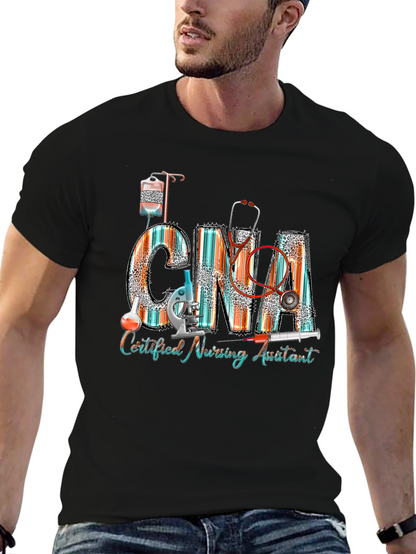 CNA Certified Nursing Assistant Graphic T-Shirt
