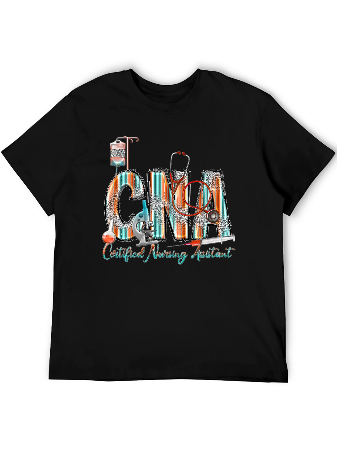 CNA Certified Nursing Assistant Graphic T-Shirt
