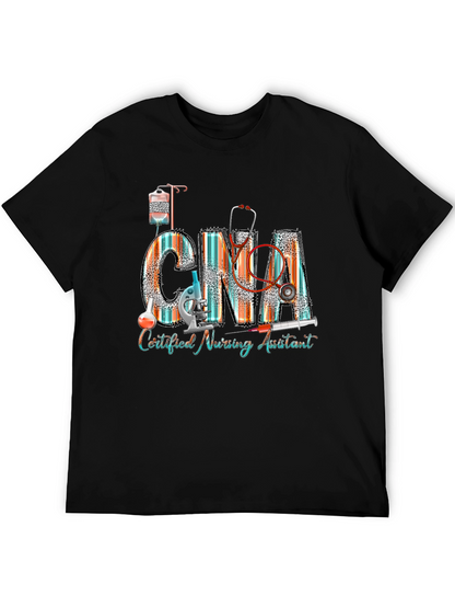CNA Certified Nursing Assistant Graphic T-Shirt