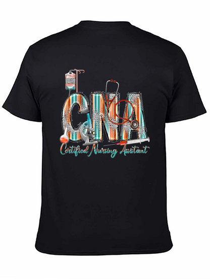 CNA Certified Nursing Assistant Graphic T-Shirt