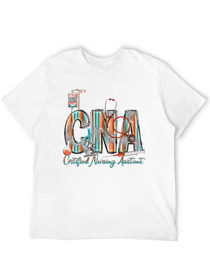 CNA Certified Nursing Assistant Graphic T-Shirt