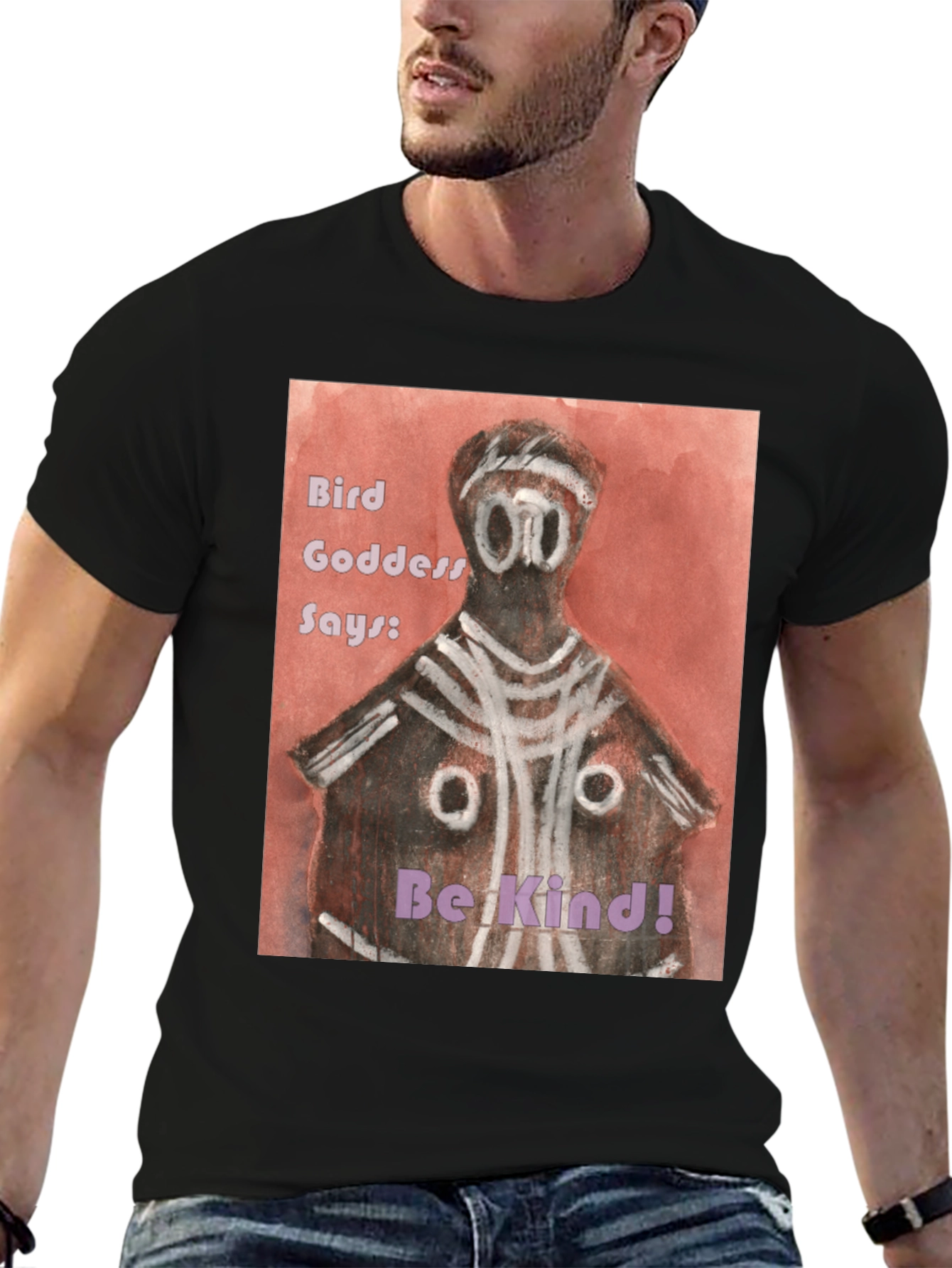 Bird Goddess Be Kind Graphic Tee