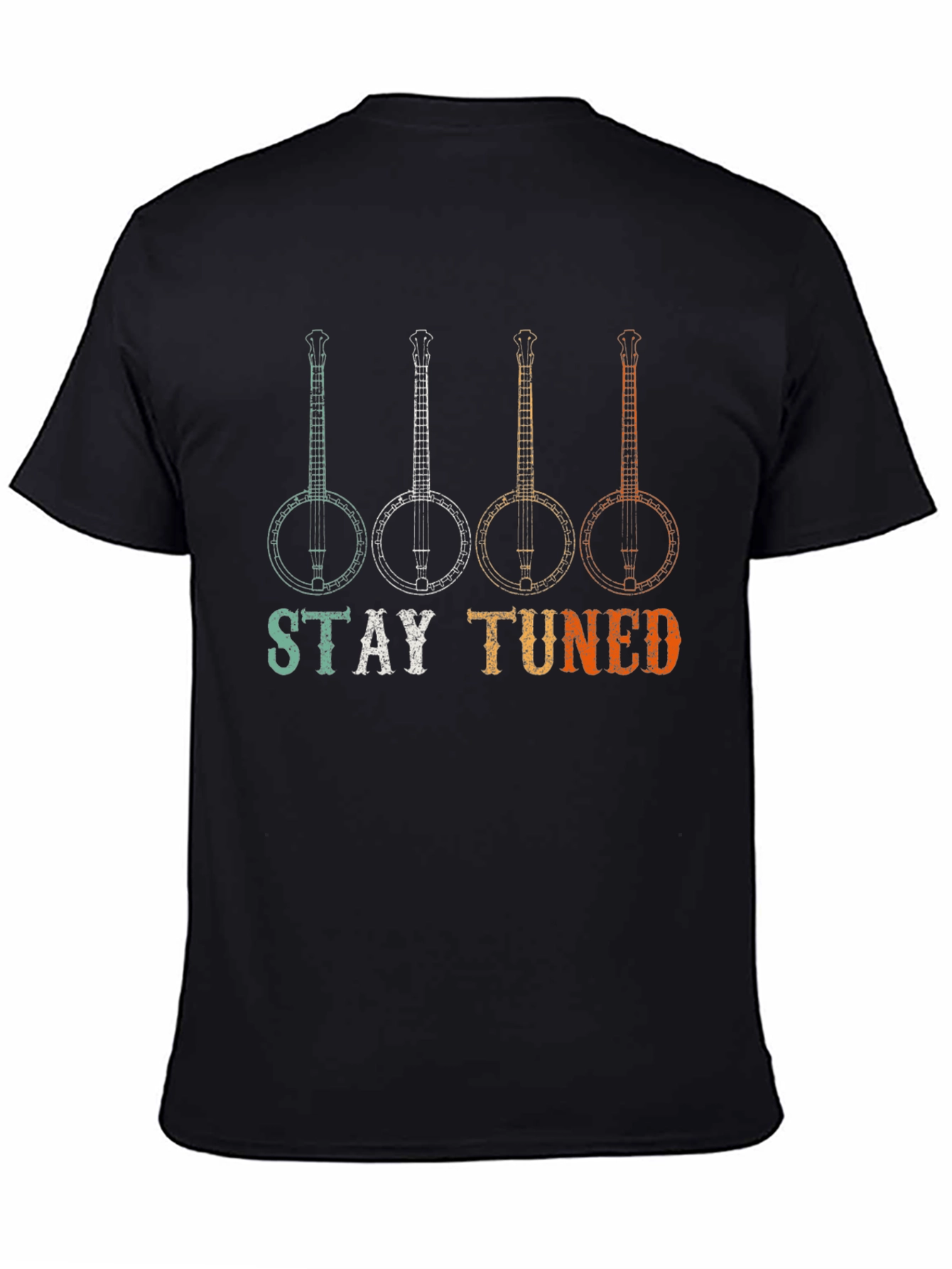 Stay Tuned Banjo Graphic T-Shirt