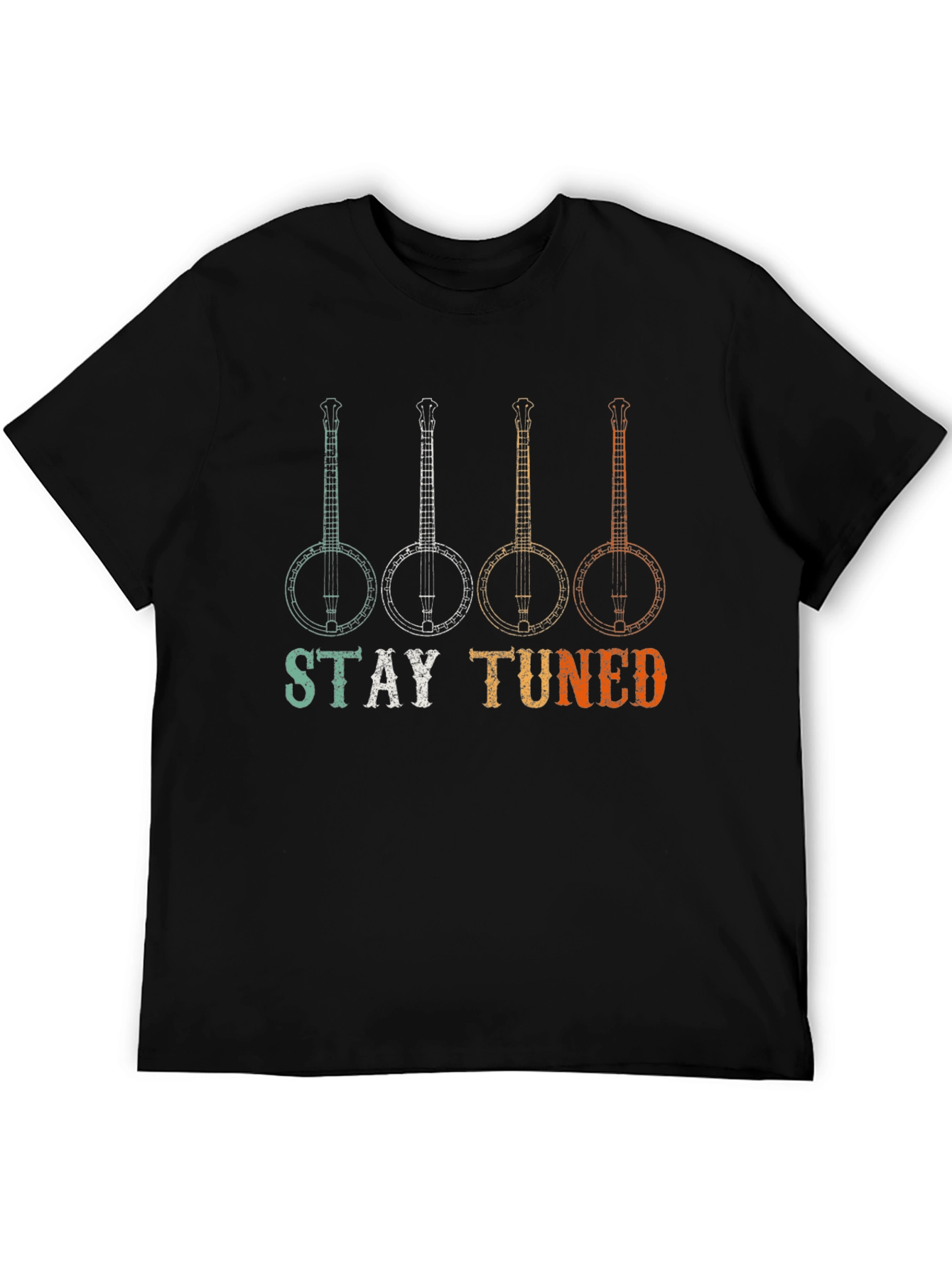 Stay Tuned Banjo Graphic T-Shirt