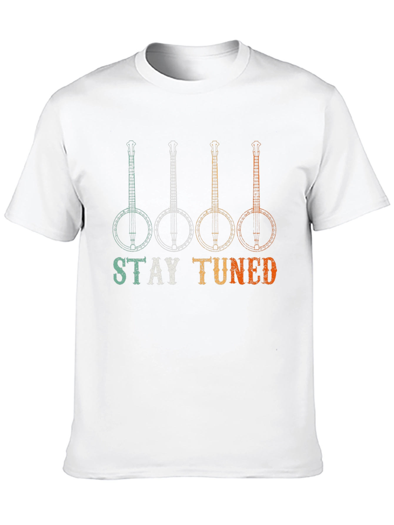 Stay Tuned Banjo Graphic T-Shirt