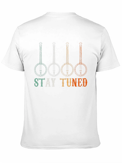 Stay Tuned Banjo Graphic T-Shirt