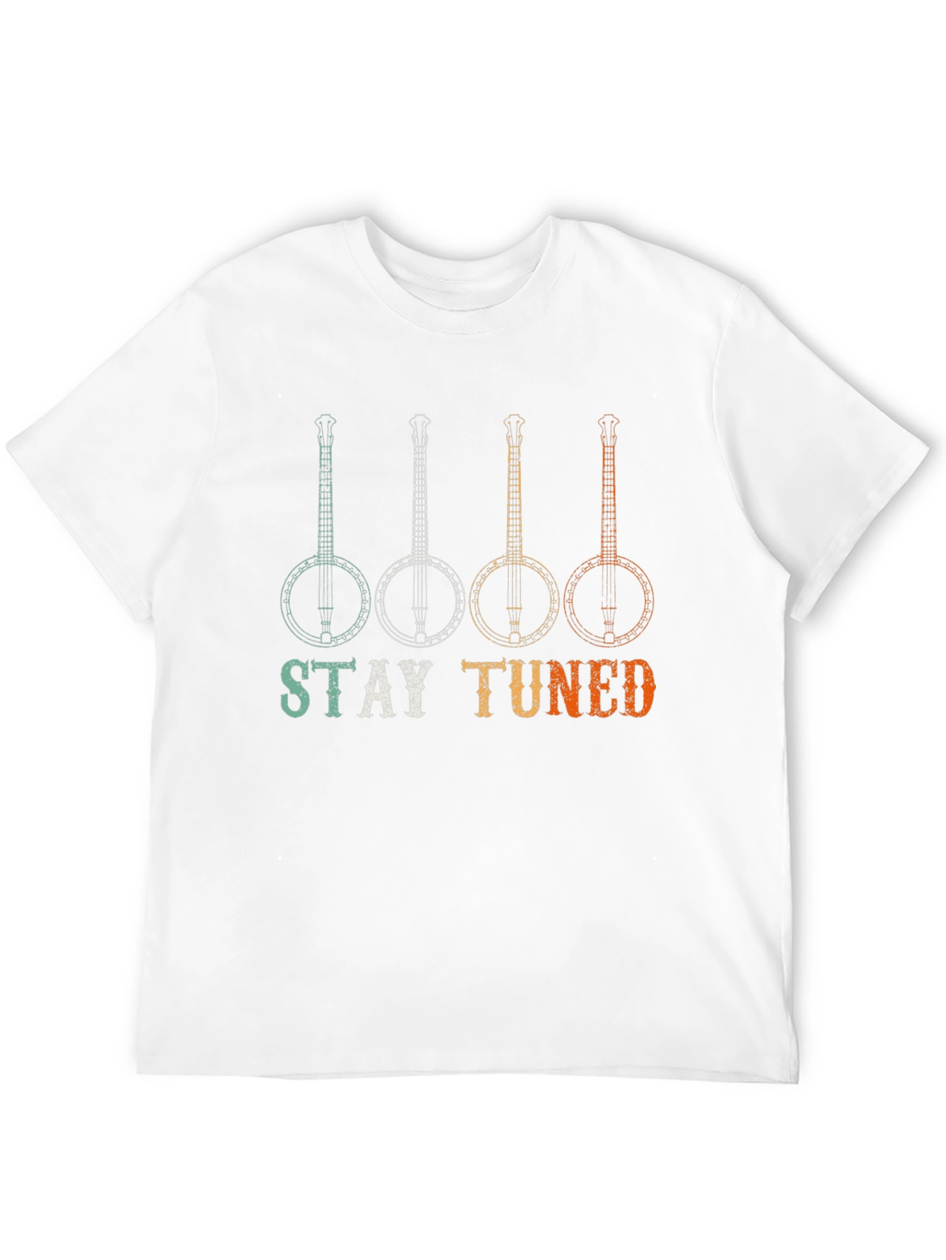 Stay Tuned Banjo Graphic T-Shirt