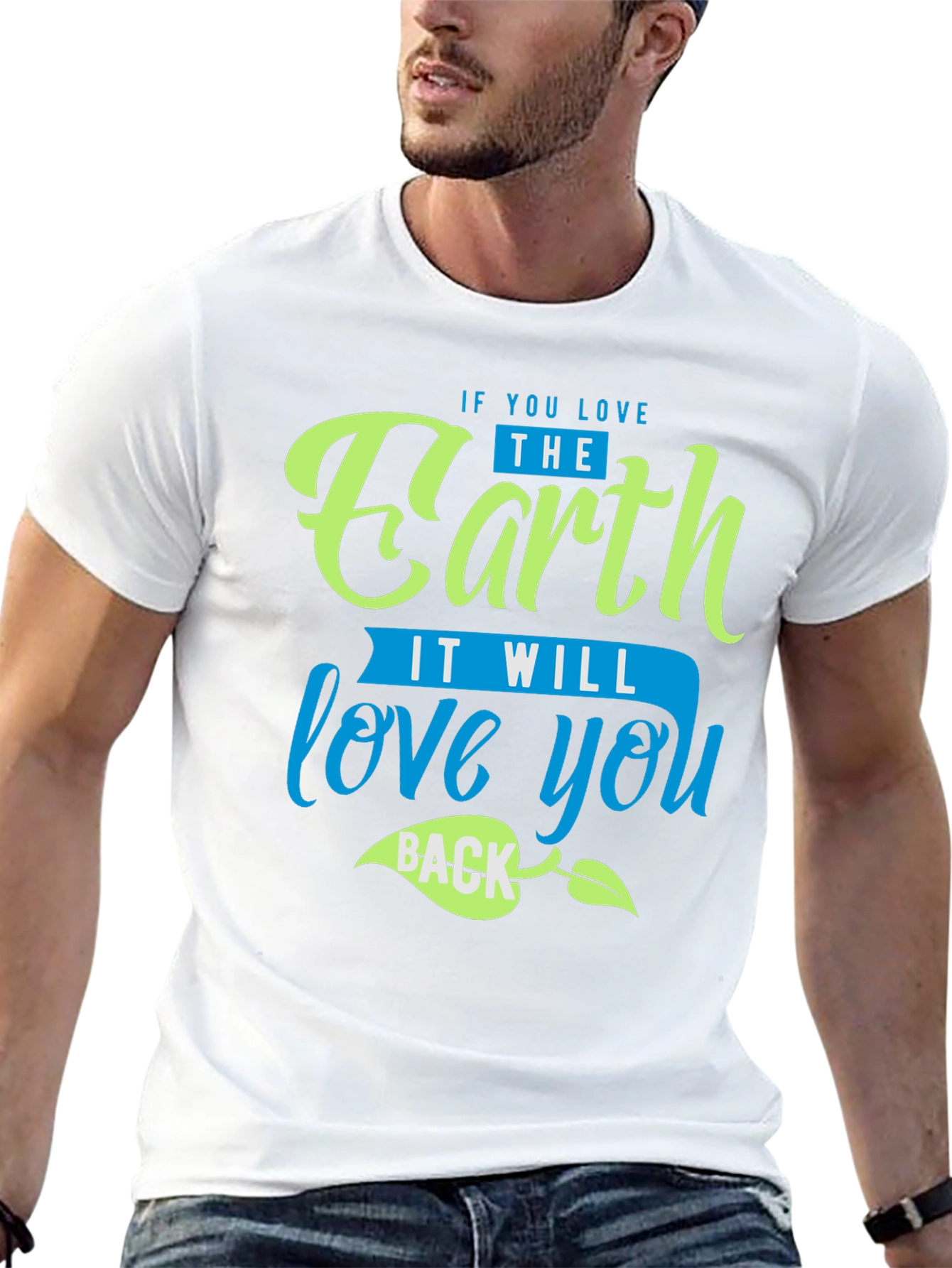 Love the Earth Black T-Shirt