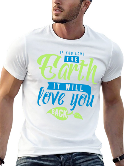 Love the Earth Black T-Shirt