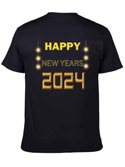 Happy New Year 2024 Graphic Tee