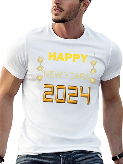 Happy New Year 2024 Graphic Tee