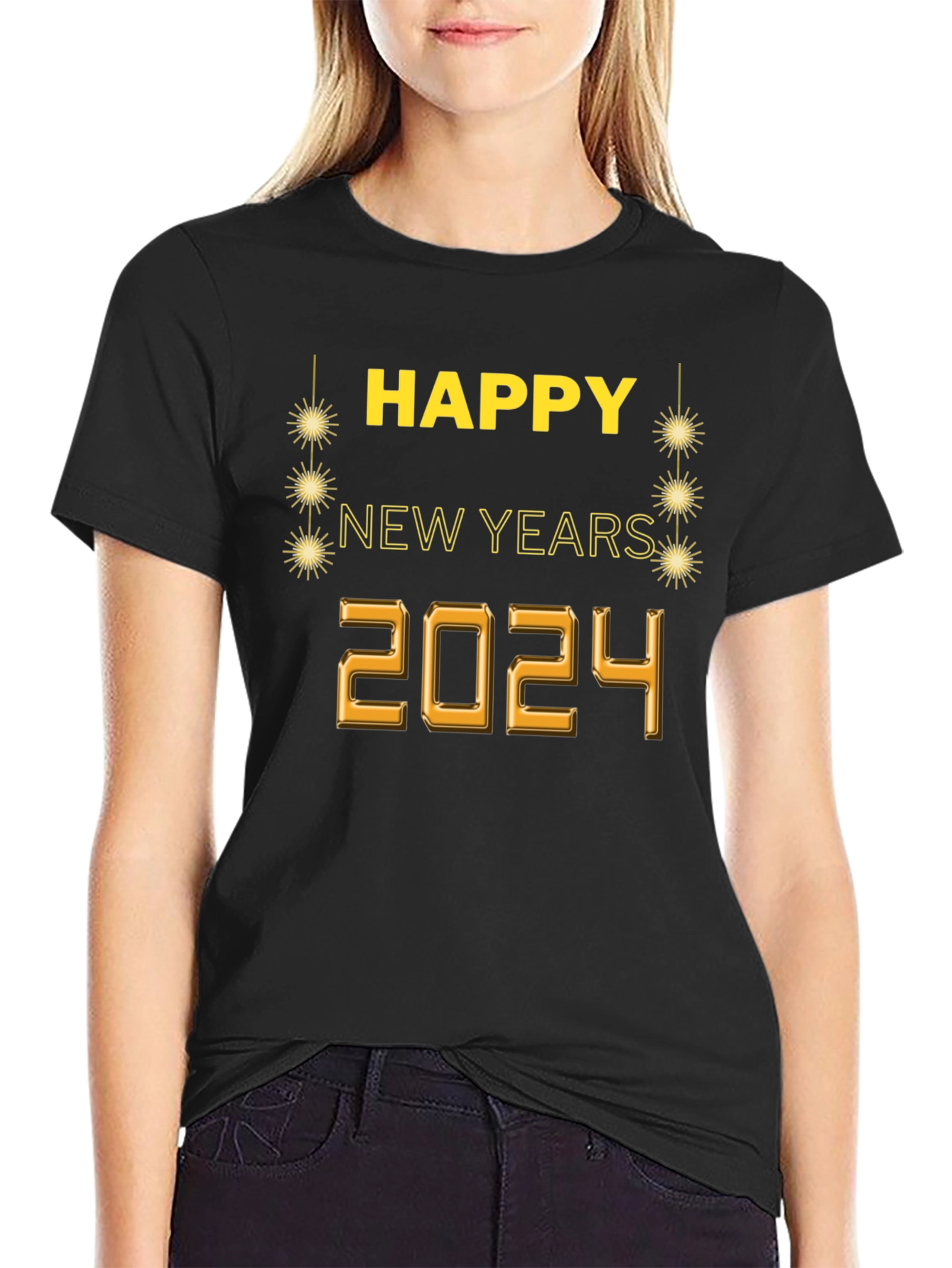 Happy New Year 2024 Graphic Tee