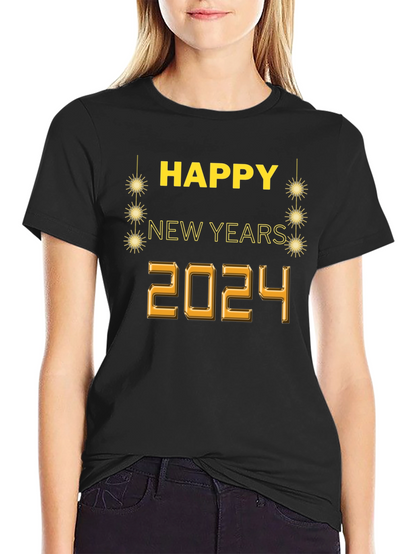 Happy New Year 2024 Graphic Tee