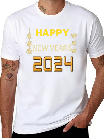 Happy New Year 2024 Graphic Tee