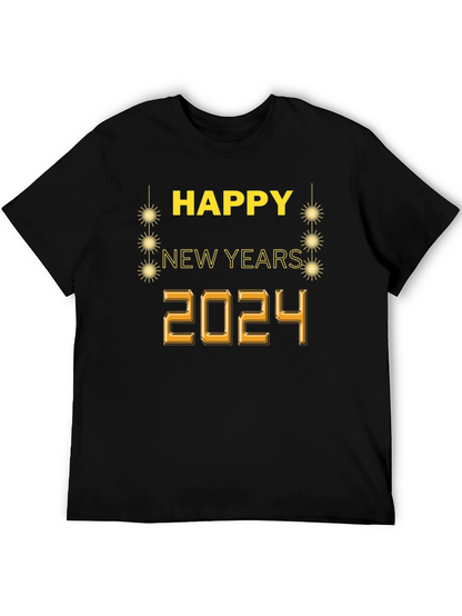 Happy New Year 2024 Graphic Tee