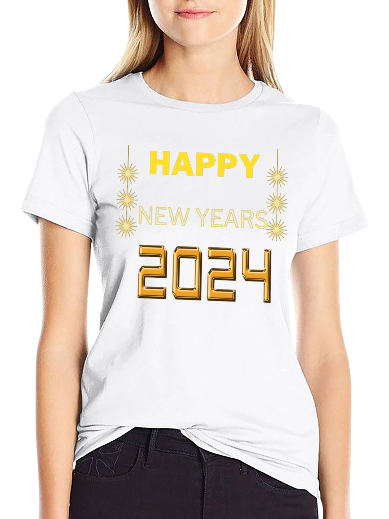Happy New Year 2024 Graphic Tee