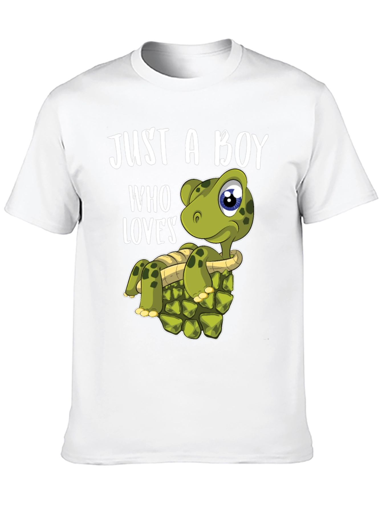 Boy Loves Turtles T-Shirt - Cute Turtle Graphic Tee