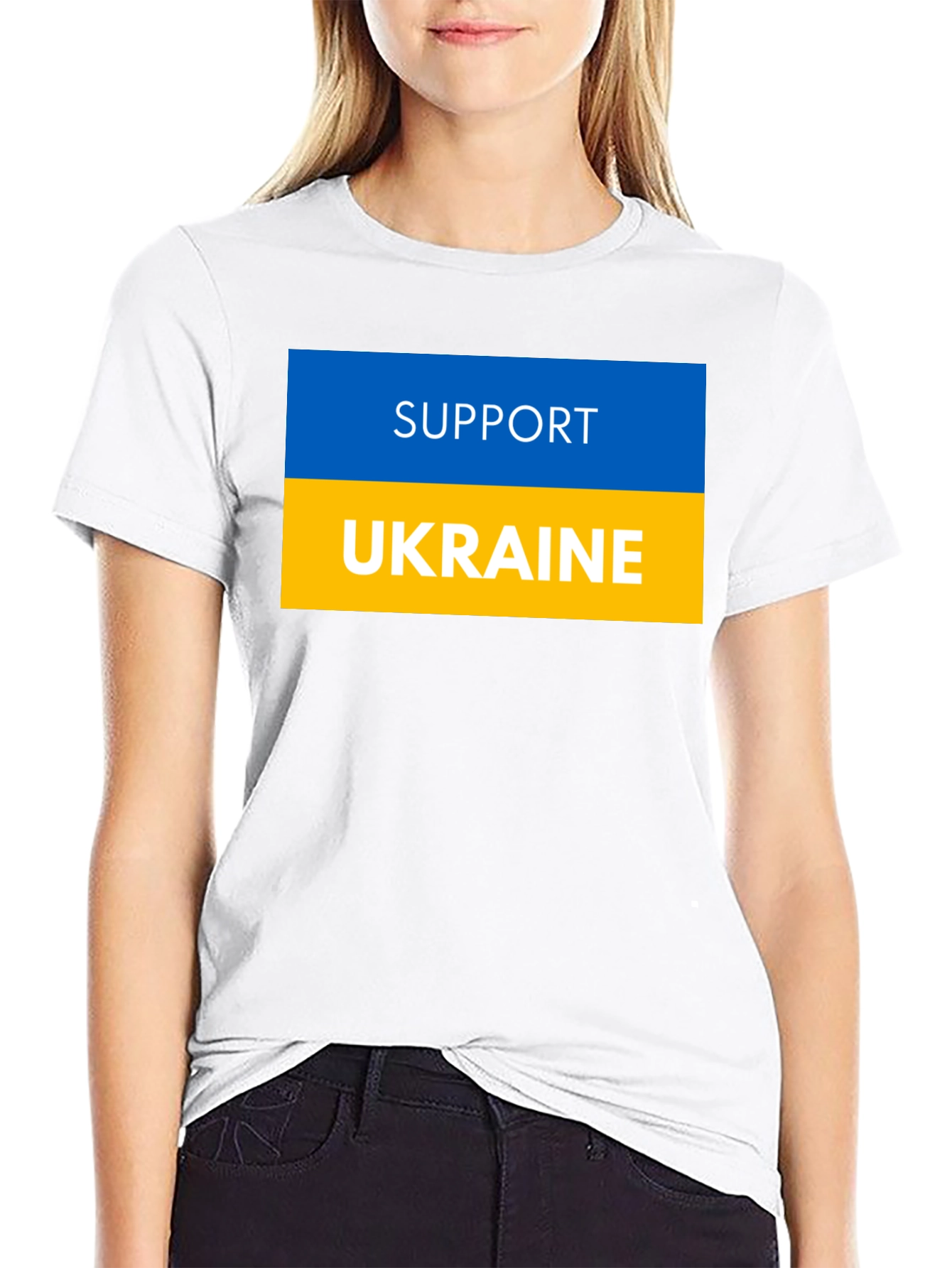 Support Ukraine Graphic Tee - Patriotic T-Shirt