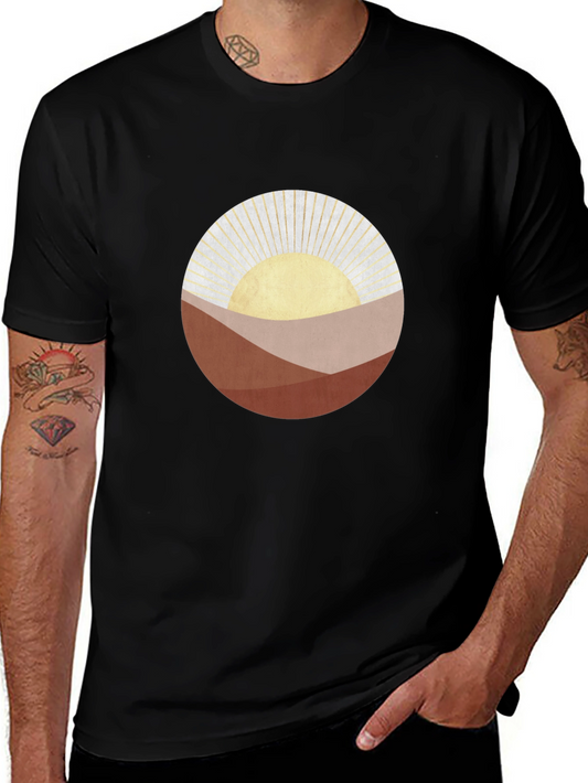 Sunset Graphic Tee - Modern Style