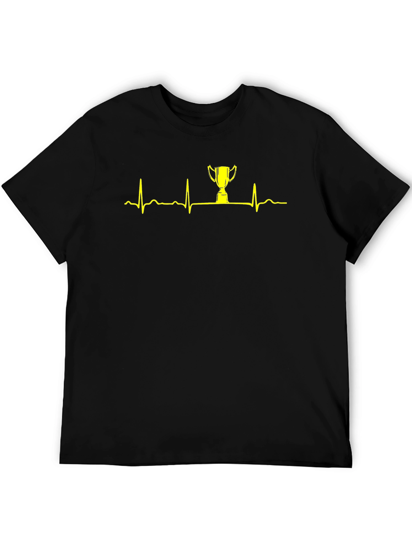 Trophy Heartbeat Black T-Shirt