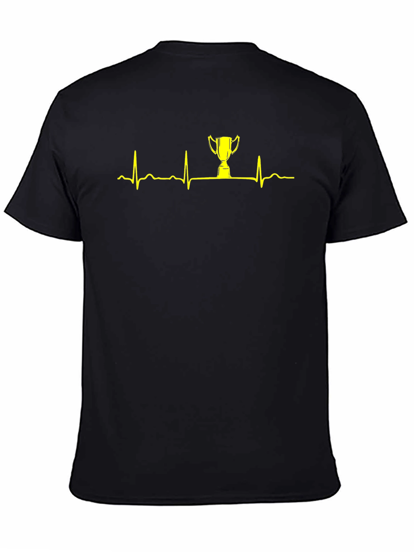 Trophy Heartbeat Black T-Shirt