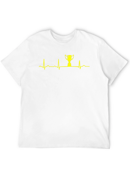 Trophy Heartbeat Black T-Shirt
