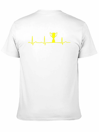 Trophy Heartbeat Black T-Shirt