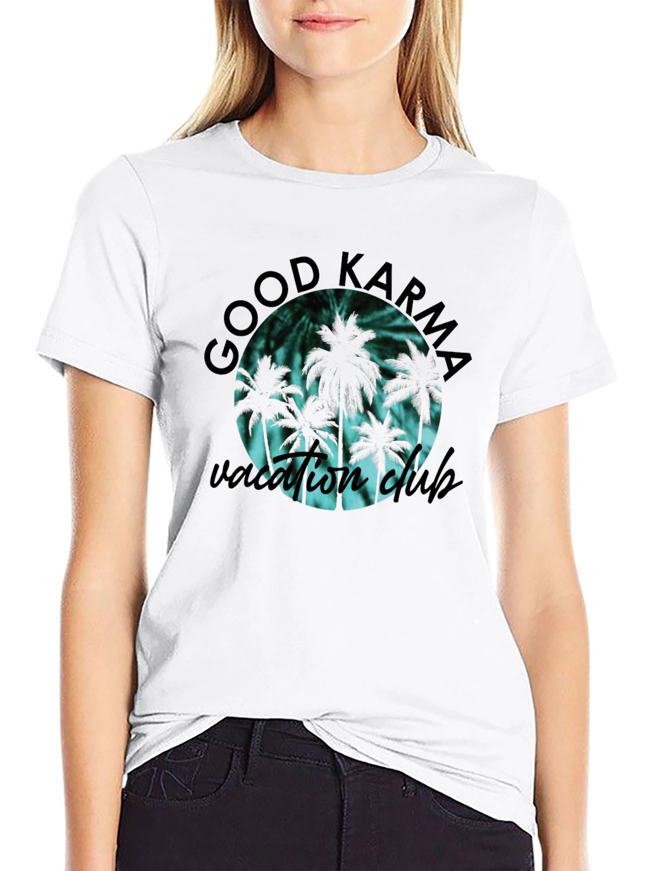 Good Karma Vacation Club Graphic Tee