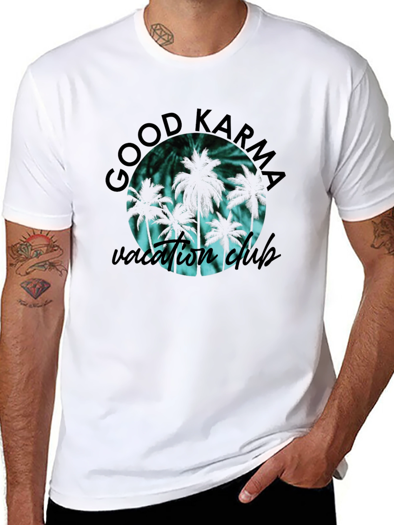 Good Karma Vacation Club Graphic Tee