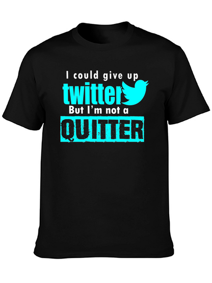 Twitter Quitter Graphic Tee