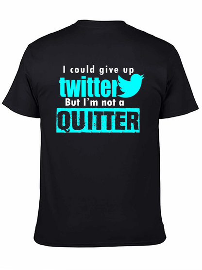 Twitter Quitter Graphic Tee