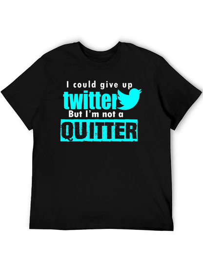 Twitter Quitter Graphic Tee