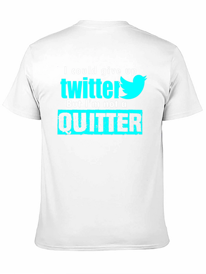Twitter Quitter Graphic Tee