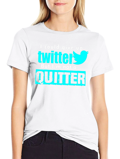 Twitter Quitter Graphic Tee